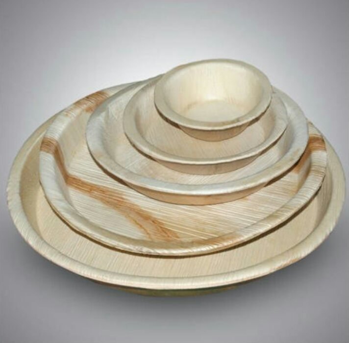 Areca Leaf Plates, Packaging Type: Packaging
