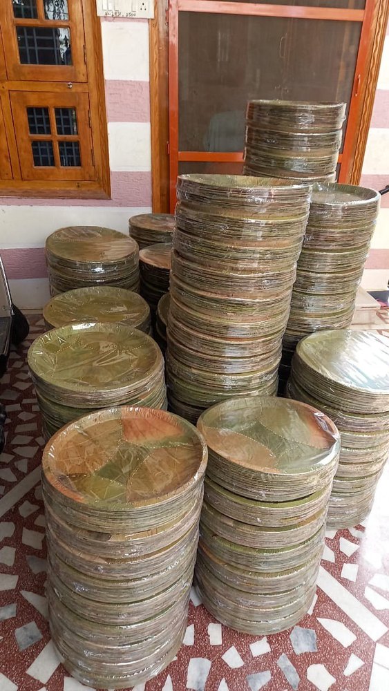 12 inch Original Siali Herbal Leaf Buffet Plates