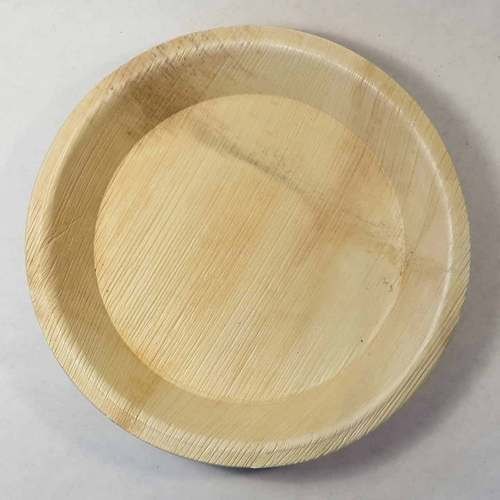 Palm Brown Areca Leaf Plate, 50, Size: 10 X 10