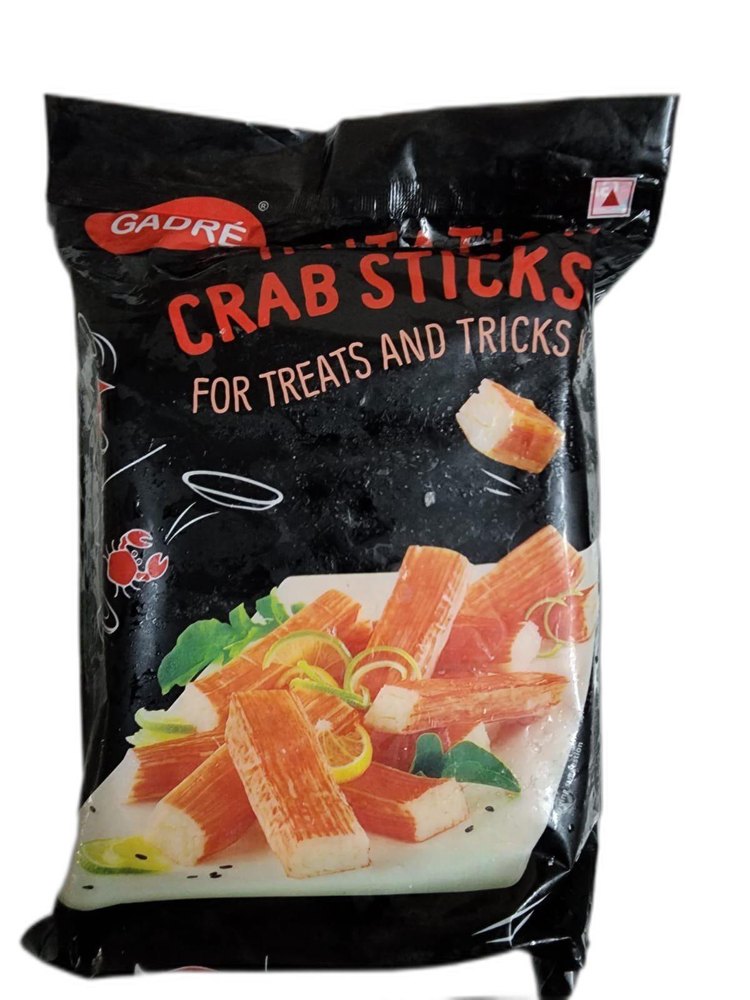 Orange Frozen Crab Stick, 500 G, Packaging Type: Packet