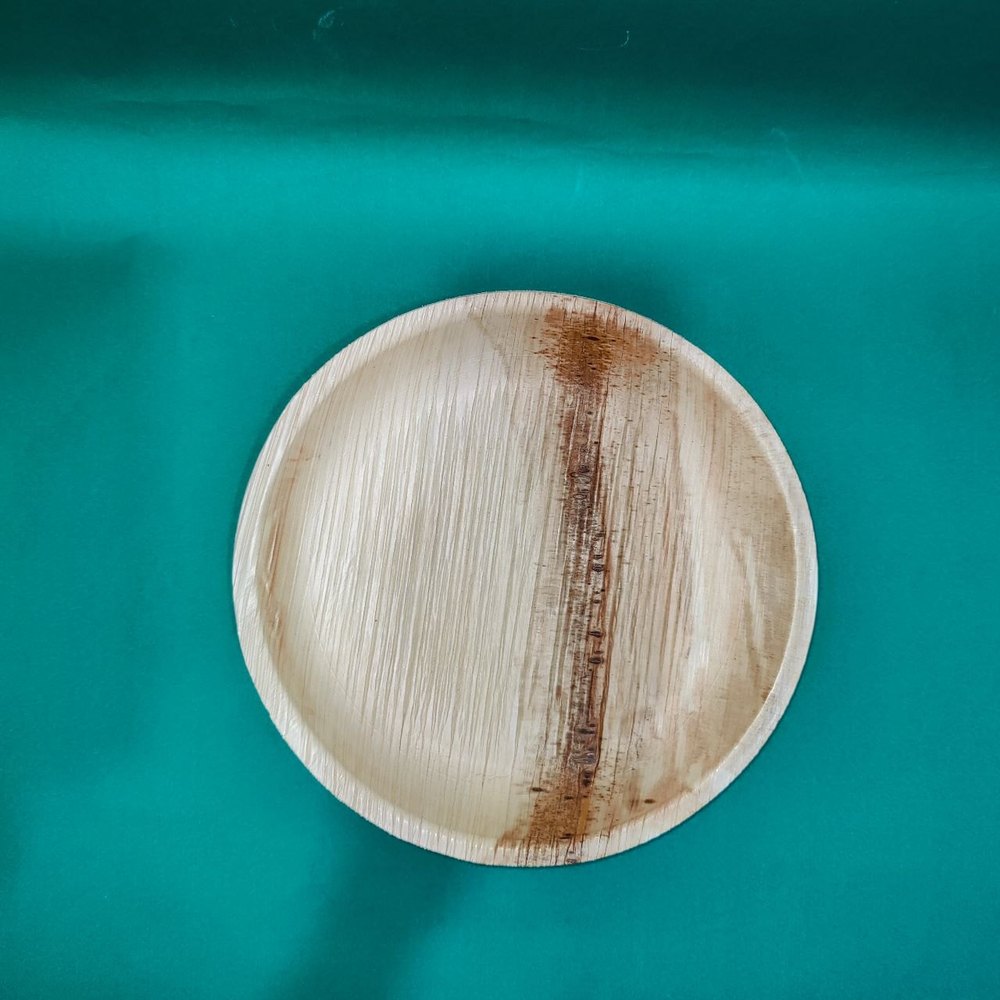 8 Inch Round Areca Leaf Plates