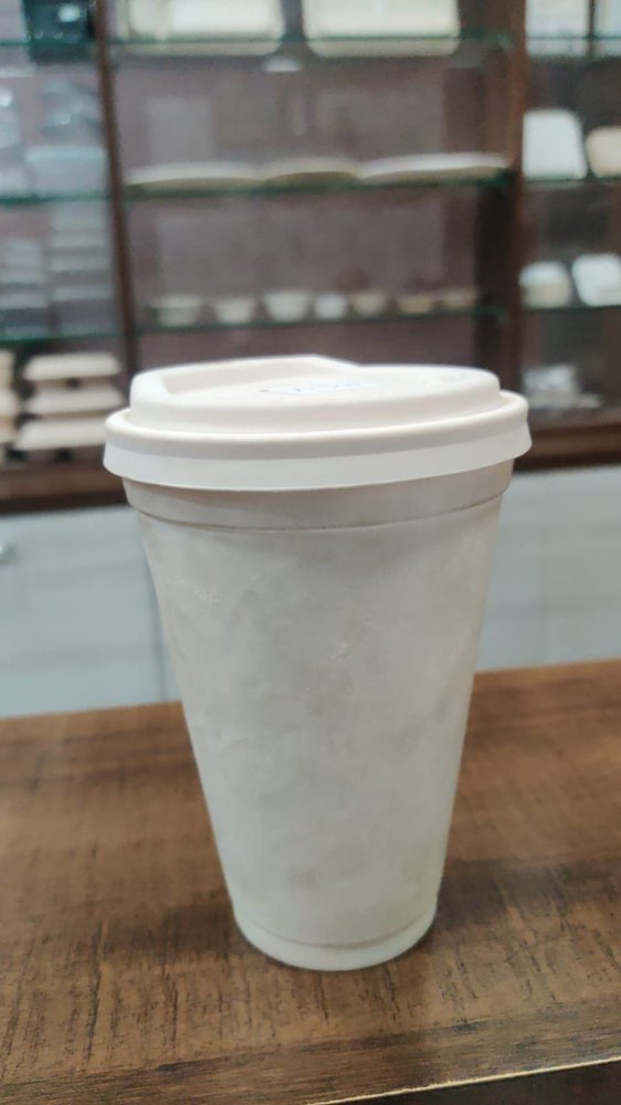 Biodegradable 350ml Glass with lid