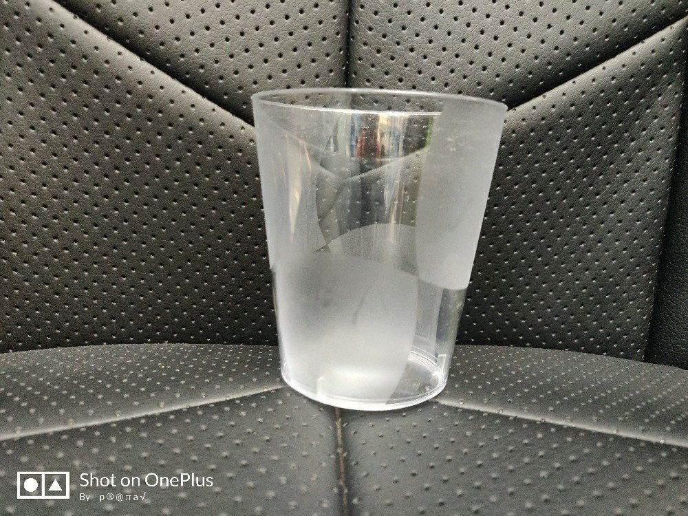 Plastic Plain Ps Glass