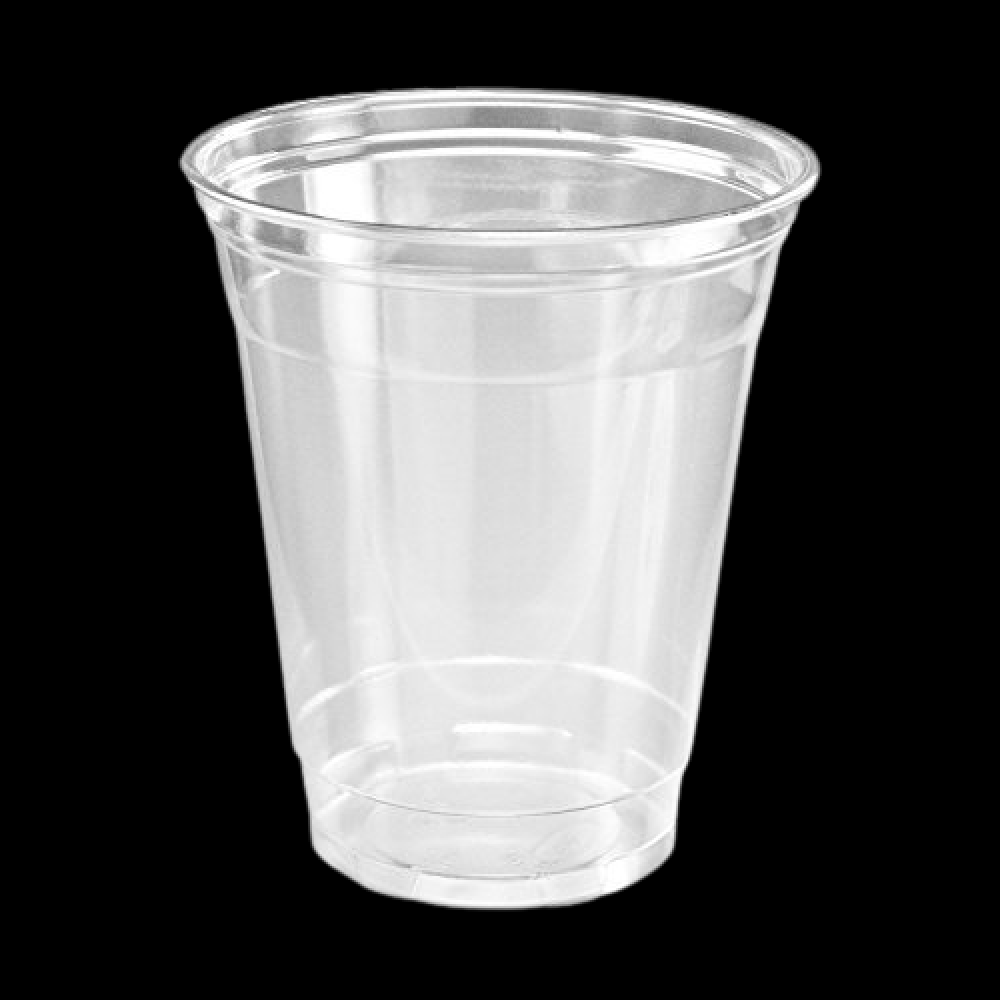 6 Inch Plain Disposable Plastic Transparent Glass
