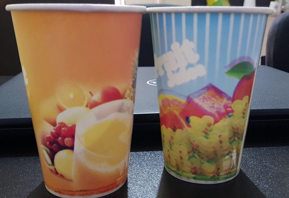 Namokar Printed Eco-Friendly Paper Glass