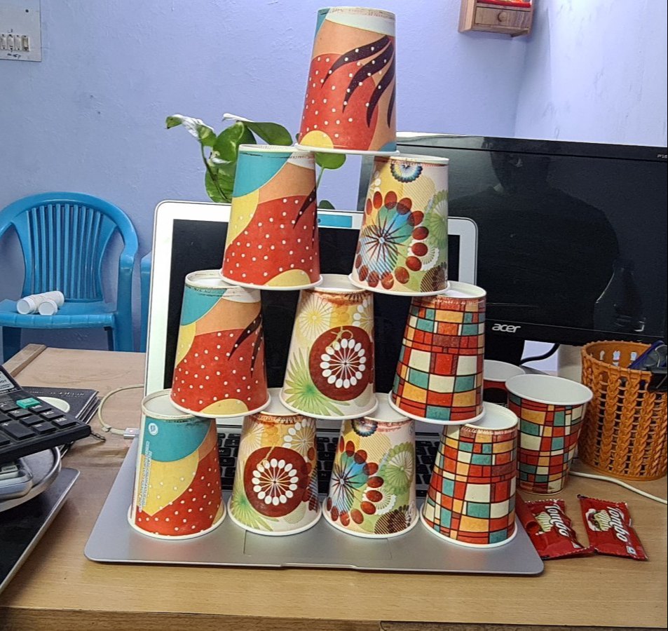 Printed Paper Glass