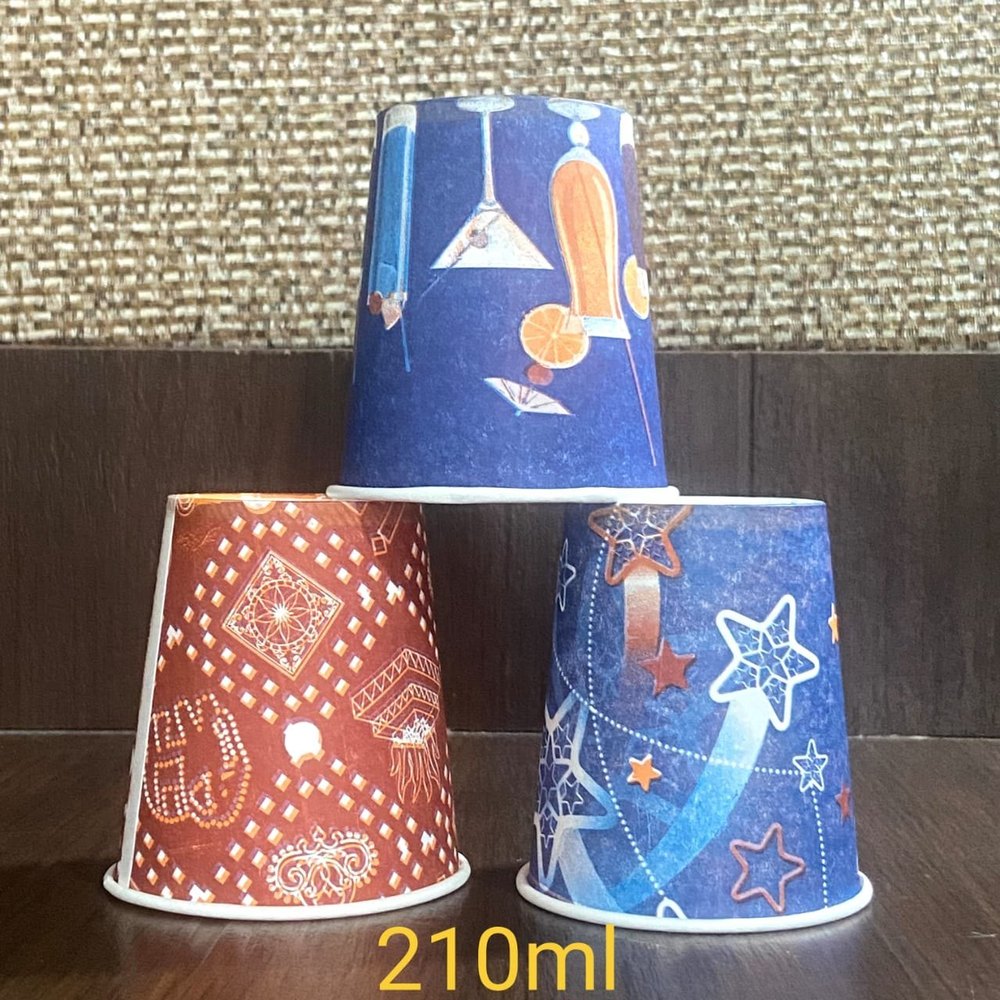 210ml Disposable Paper Glass