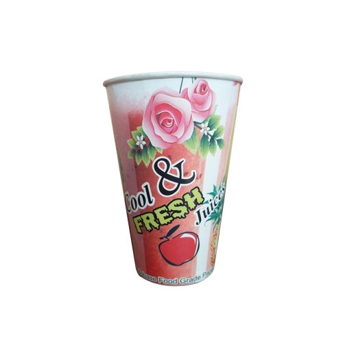Paper Printed Disposable Juice Glass