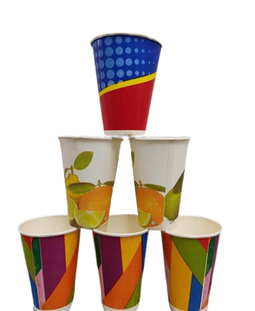 300ml Printed Paper Glass