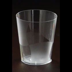 PRAYAGA Plastic Disposable Frosted Shot Glass, Size: 200 Ml. Capacity, Capacity: 200 Ml Capacity