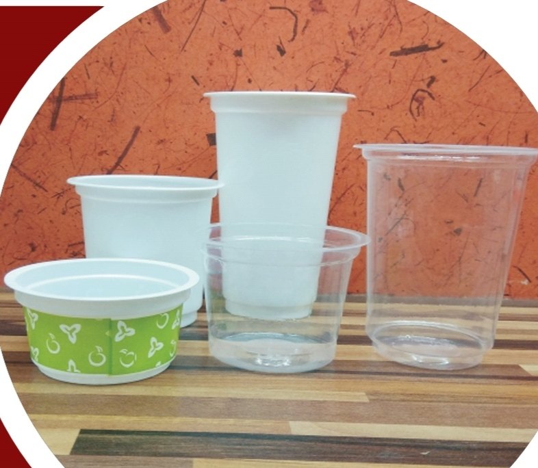 5000 Transparent HRB Plastic Glass 80-250, for Restaurant