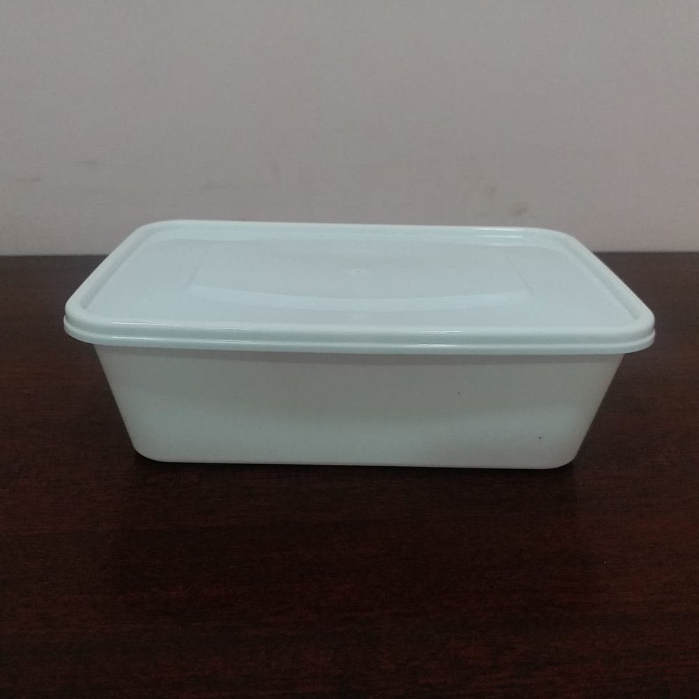 D R Polypropylene 750ml White Thin wall disposable container, For Food