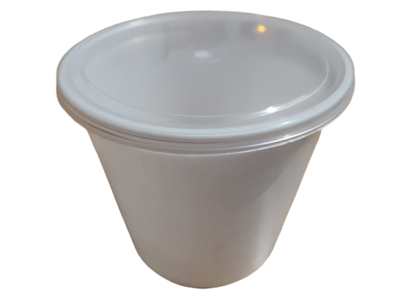 Round Hdpe 1000 ml Plastic Container, For Food Box