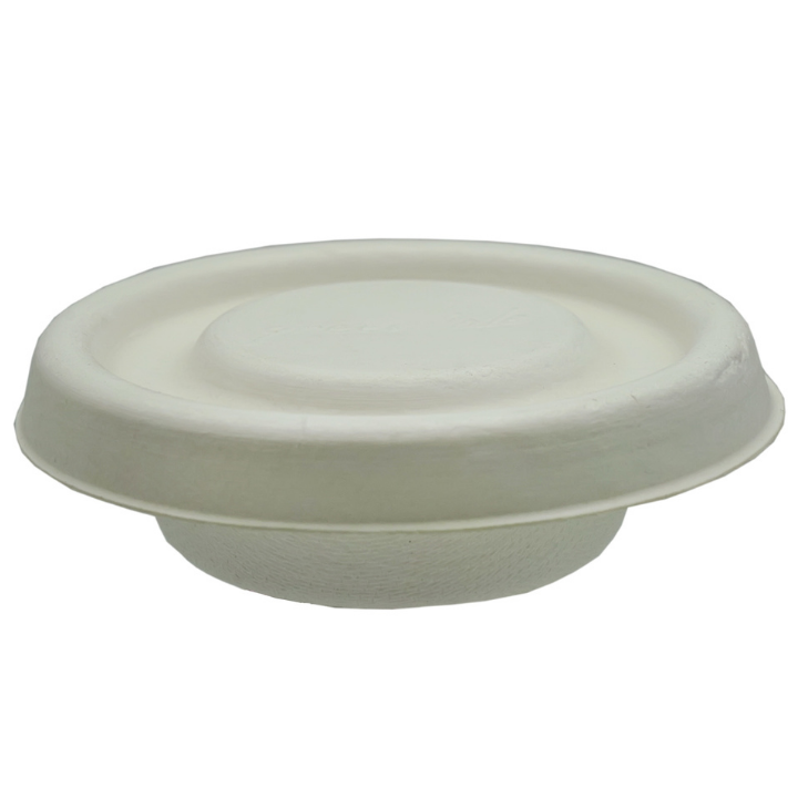 Greenvale bagasse 50ml Biodegradable Container with Lid, For food, Size: 97X97X44MM