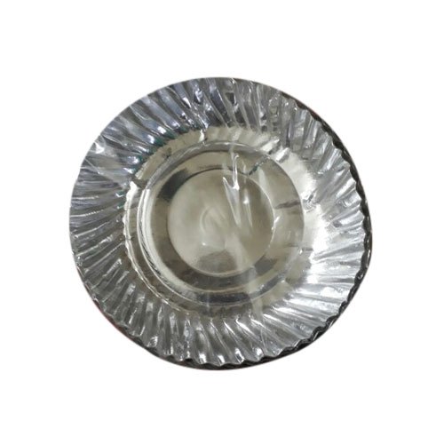 Paper, Aluminium Foil Silver Foil Disposable Paper Plate, Size: 4-9 Inch, Packaging Type: Packet