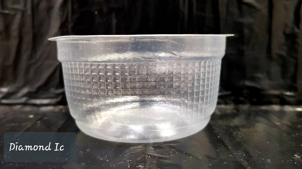 Plastic Transparent Ice Bowl, For Party