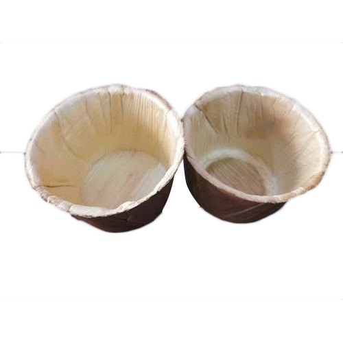 Plain Areca Leaf Tumbler Cup, Capacity: 200 Ml