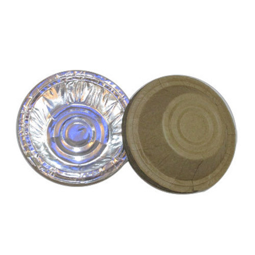 Laminated Silver Paper Dona, Shape: Round