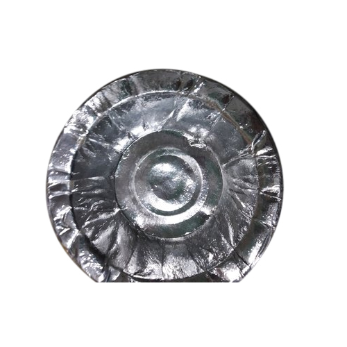 Round Silver Paper Bowl, Features: Disposable, Packaging Type: Packet