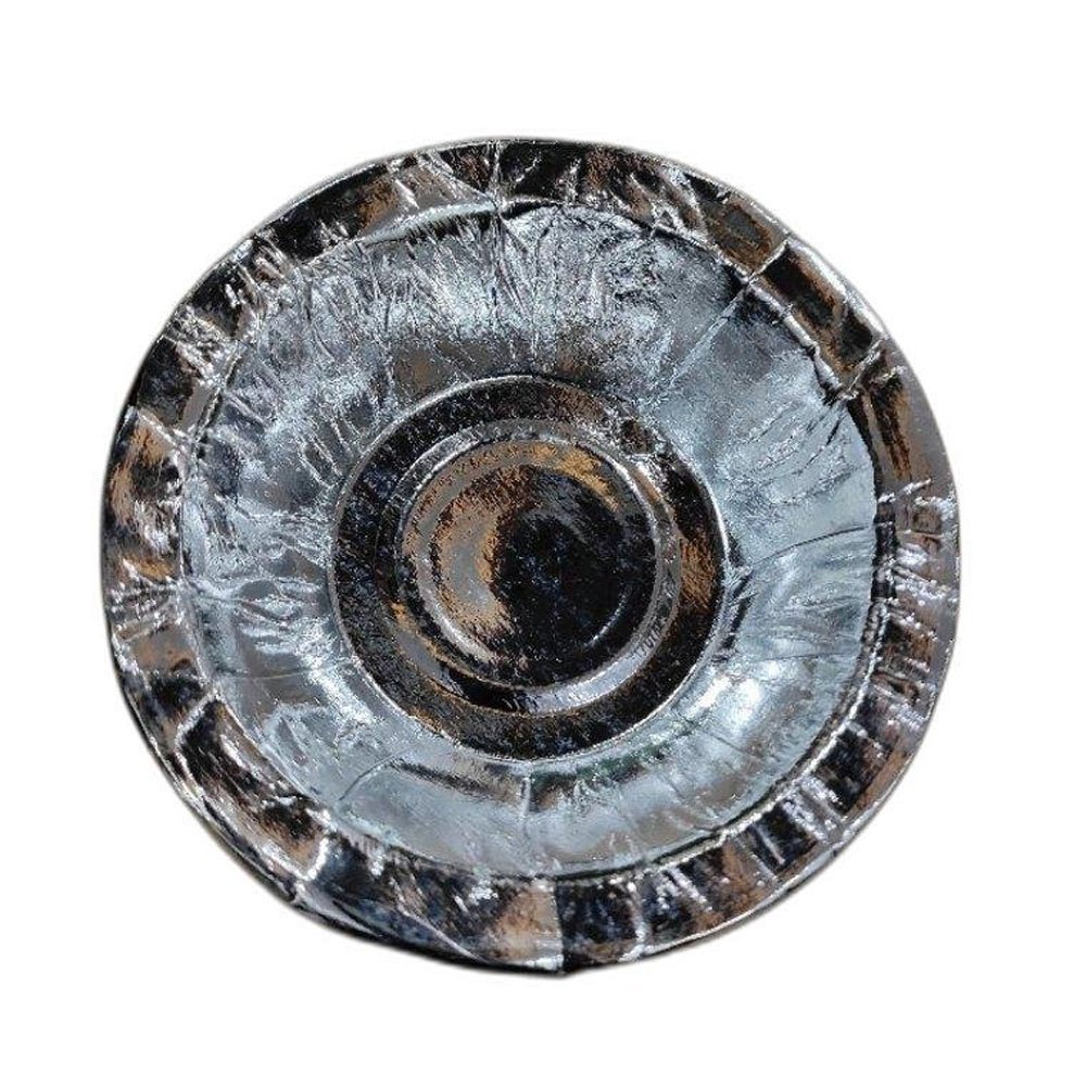 6 inch Silver Foil Dona