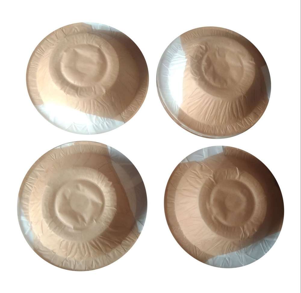 Round 4.75 Inch Paper Disposable Bowl, For Event and Party Supplies, Single Side