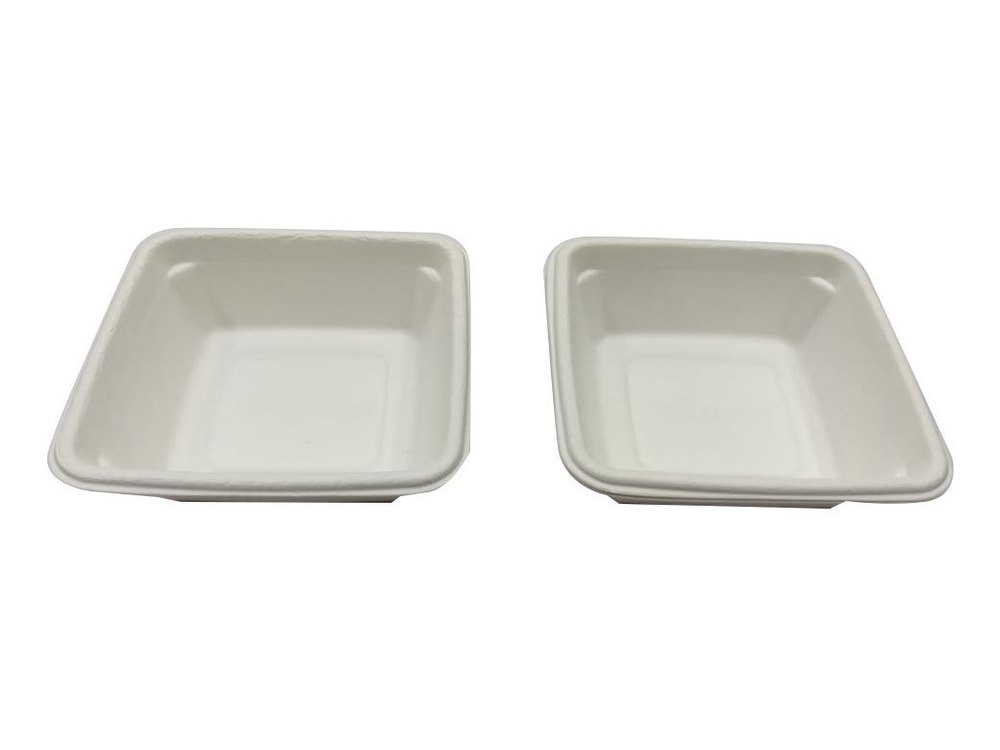 White Square Paper Bowl, For Event and Party Supplies, Size: 3 X 3 X 1.5 Inch (w X L X H)