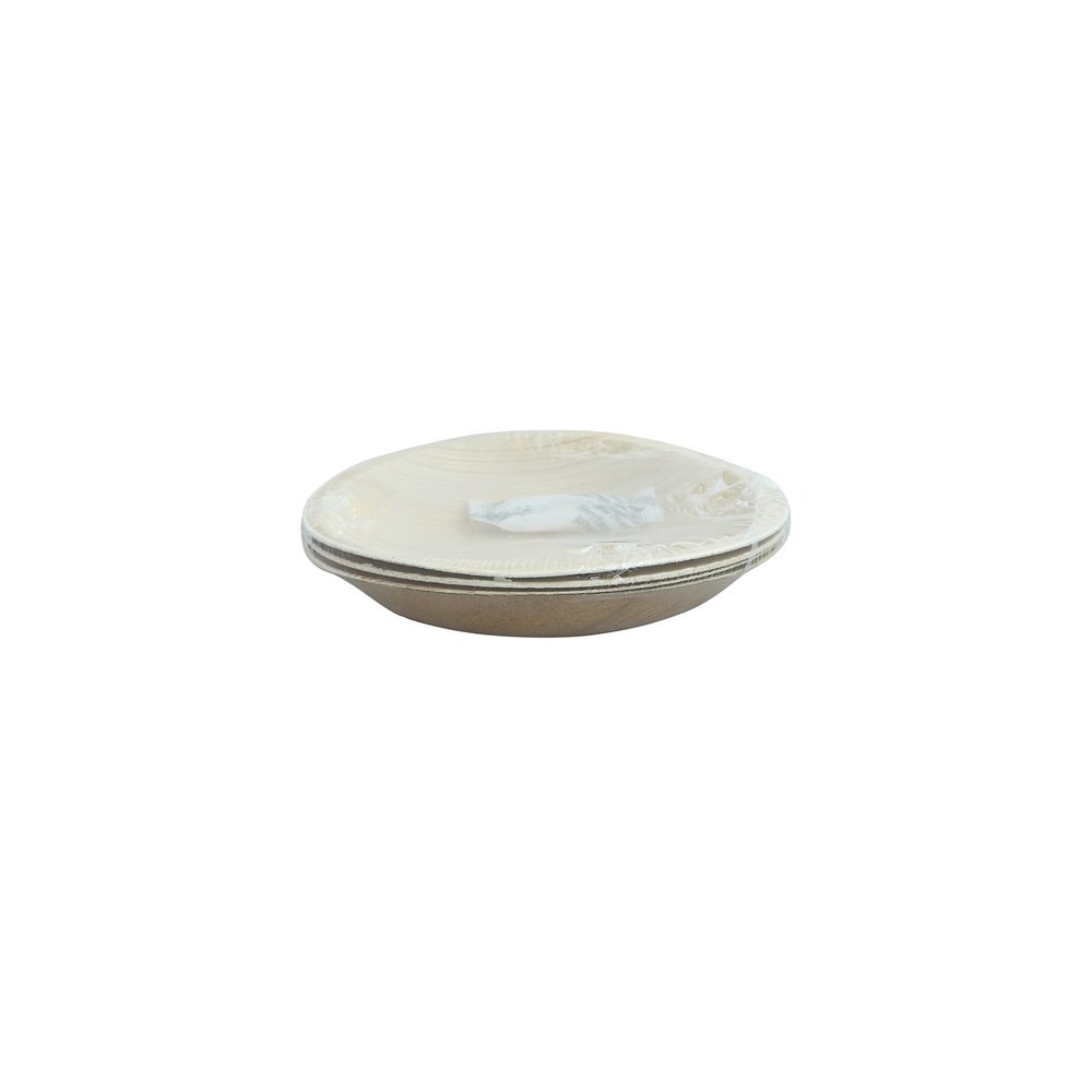 5 Inch Round Areca Leaf Bowl