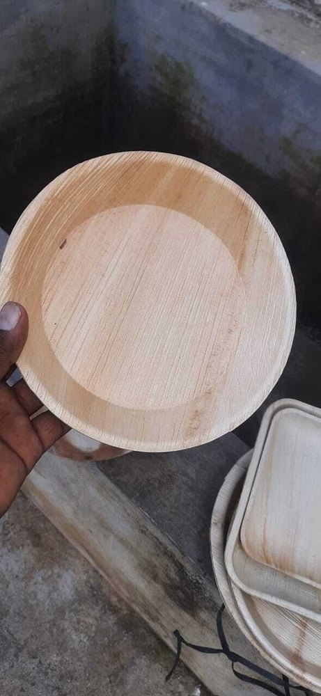 6 Inch Round Areca Leaf Bowl