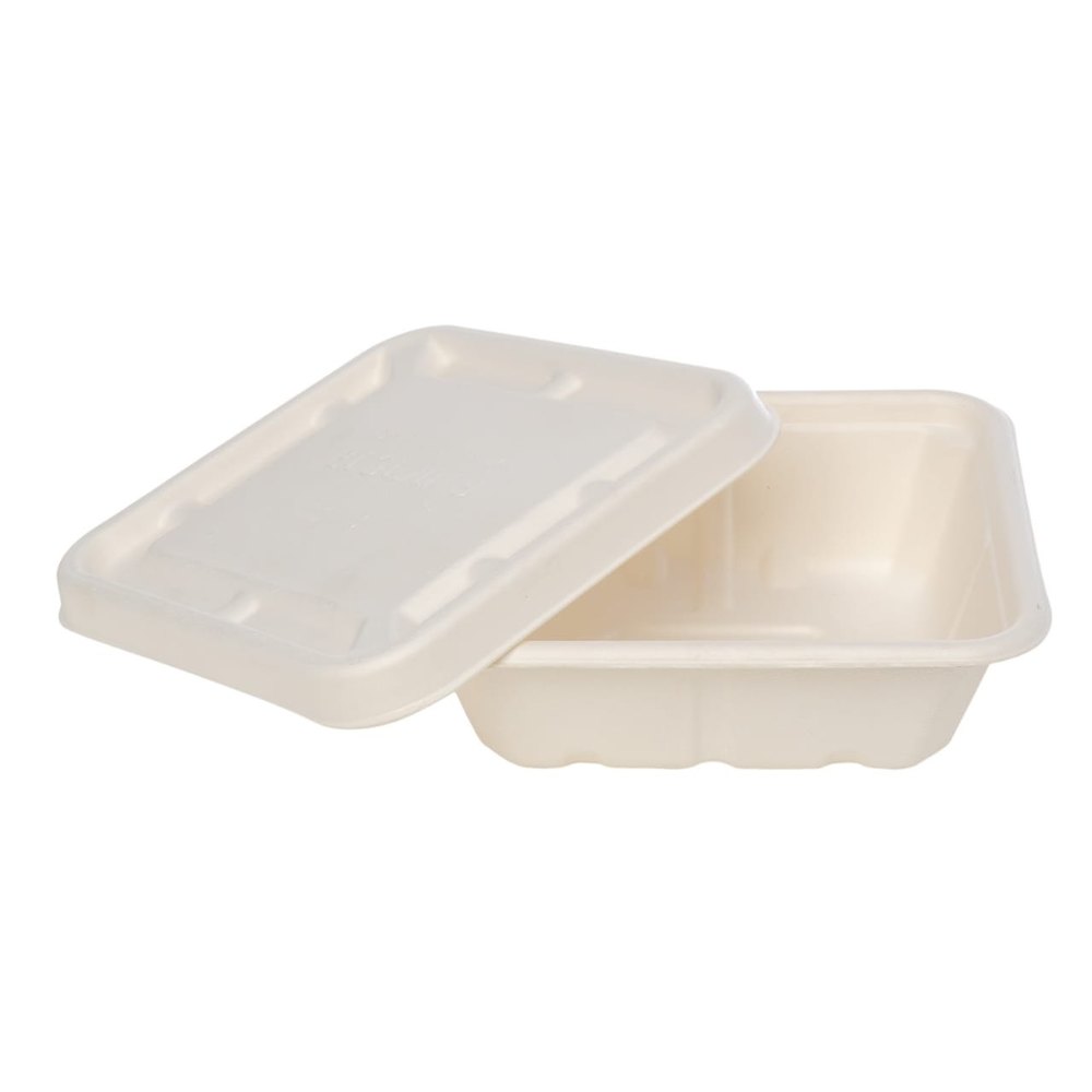 Bagasse 750 mL Rectangular Bowl