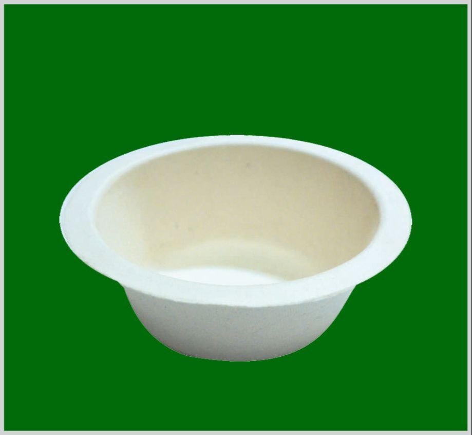 White Biodegradable Round Paper Bowl, For Event and Party Supplies, Size: 30 mm (diameter)