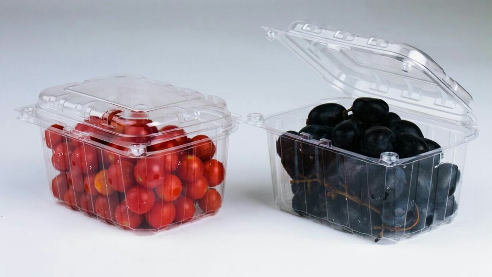 Plastic Transparent Packaging Punnets, Capacity: 250grm, 500grm