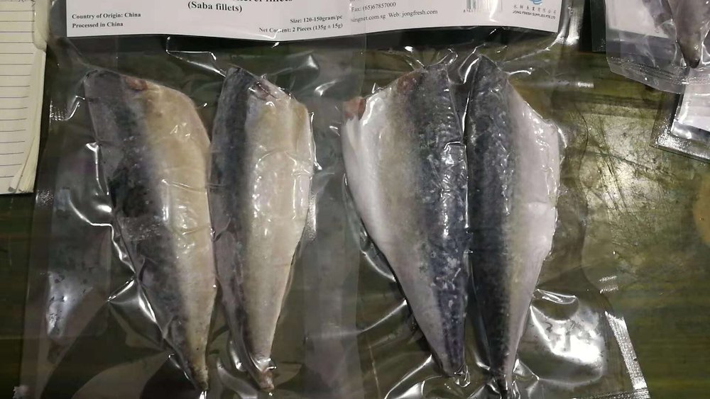 Frozen Pacific Mackerel Whole Round