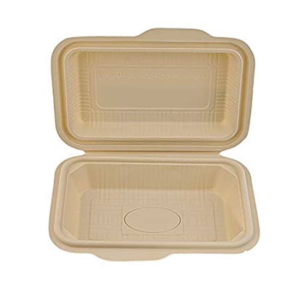 Corn Strach Pack Lunch Box 750ml Clam Shell