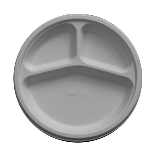 Natural Sustainable Resources Plain 10 Inch Disposable Trays