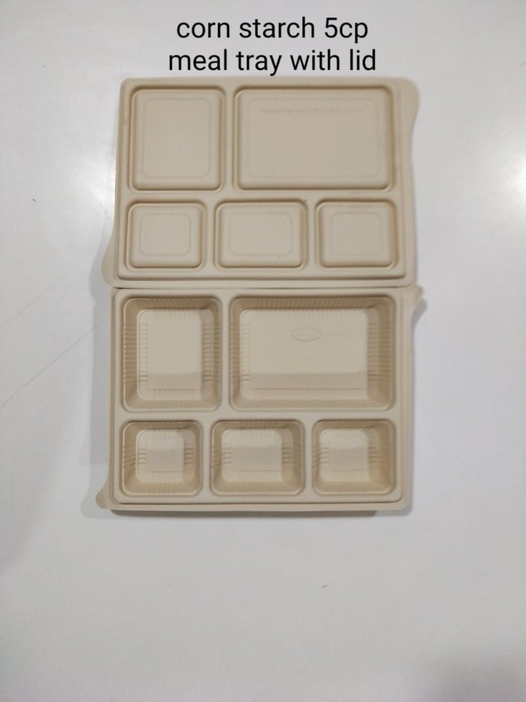 Eco Friendly Meal Tray For Event and Party Supplies, Size: 10/12