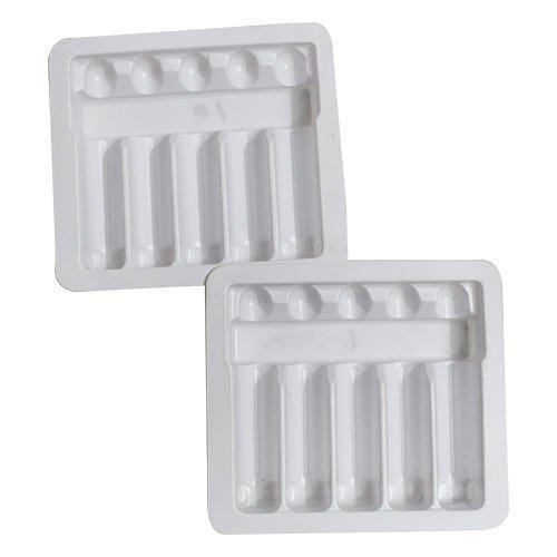 Plastic Transparent Disposable Tray, For Pharmaceutical