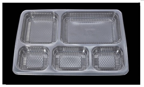 Plastic Disposable Meal Tray
