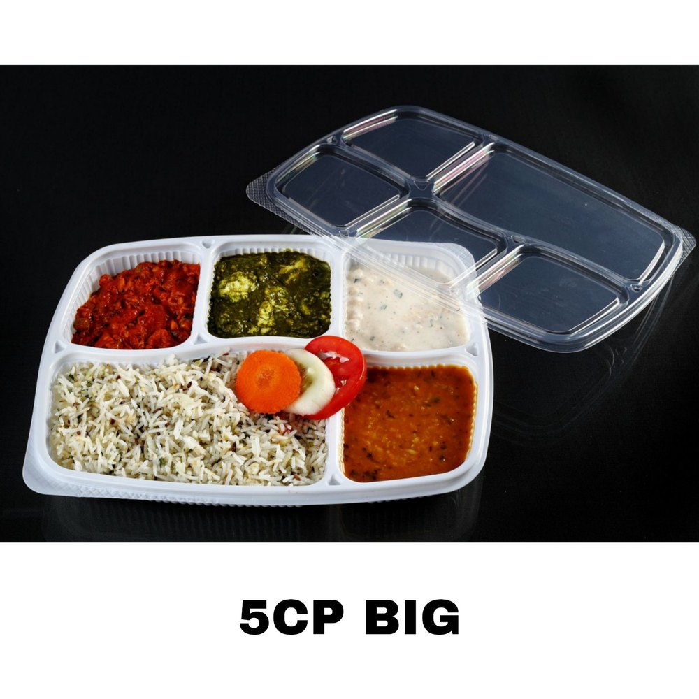 Multicolor Meal Trays With Lid, For Food Serving