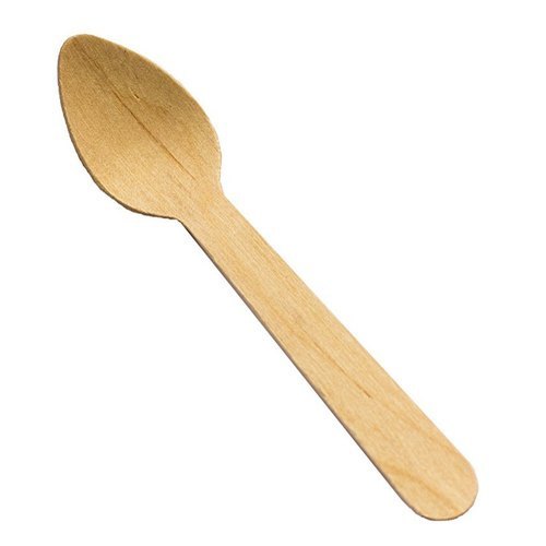 Bamboo Wooden Disposable Spoon, For Event and Party Supplies