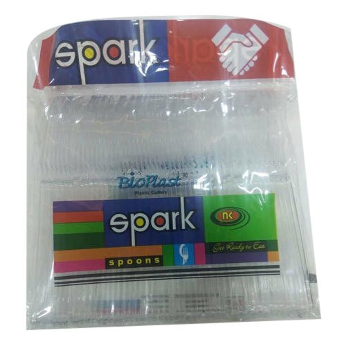 Spark Disposable Plastic Spoon, For Event and Party Supplies
