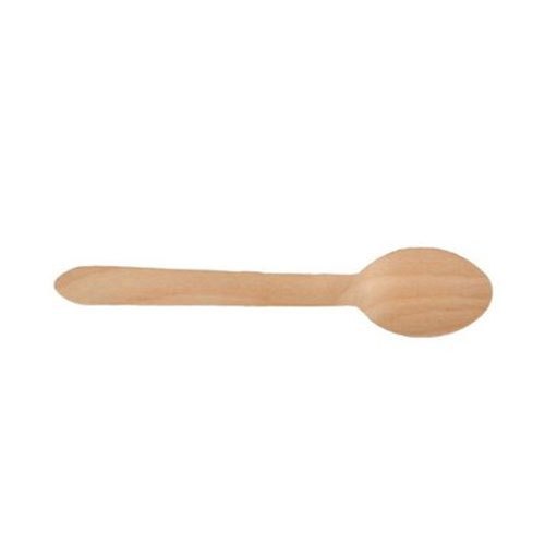 Ice Cream Wooden Disposable Spoon, For Event and Party Supplies