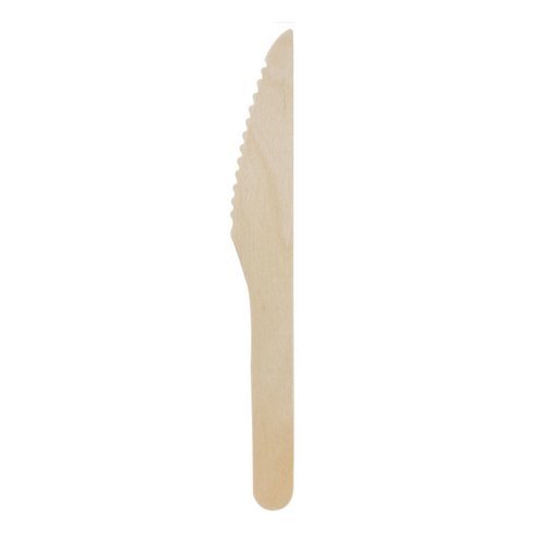 10000 Pcs Brown 140 mm Wooden Knives For Event and Party Supplies