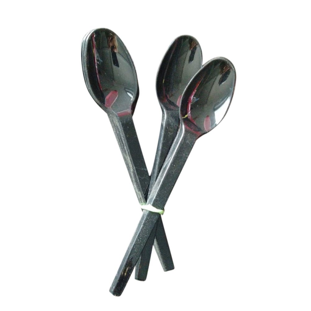 Disposable Plastic Ice Cream Spoon, For Event and Party Supplies, Size: 6inch