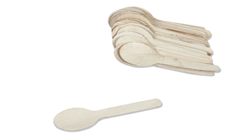 NATURE Areca Leaf Spoon, for food consumption utility