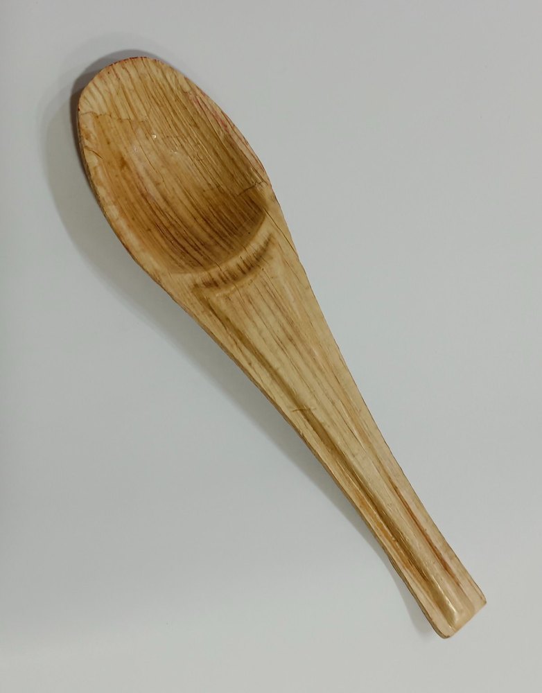 Brown Areca Leaf Spoon, For Event and Party Supplies, Size: 6inch (length)
