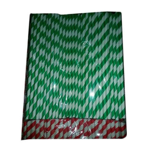 Paper Straw, Packet Contain :100 Pcs