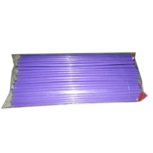 Express Straws Plain Purple Plastic Drinking Straw, Packet