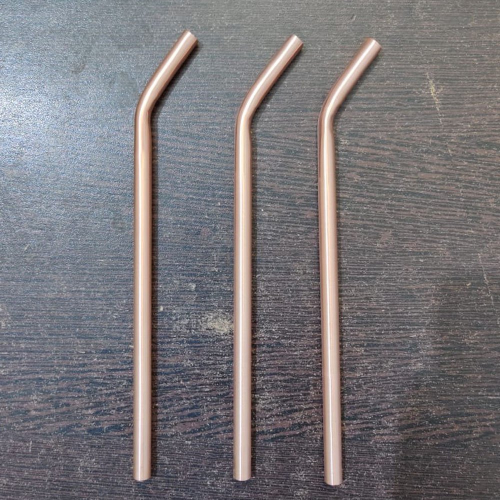 5inch Copper Straw