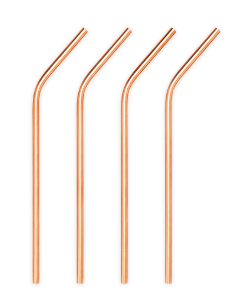 Coppere Sahi Hai Store Pure Copper Cocktail Straw, For Home