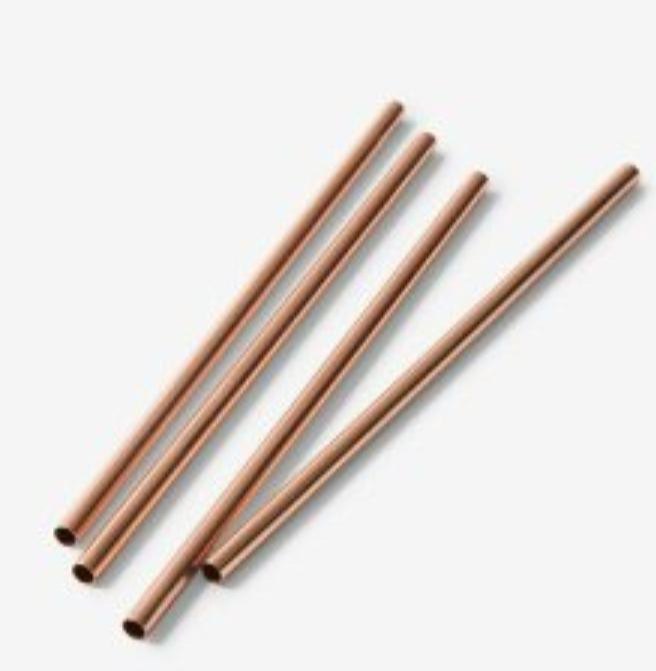 Copper Straw, For Utility Dishes, Size: 8 Inch
